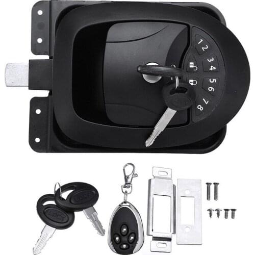 Keyless RV Entry Caravan Lock Latch Handle Knob Deadbolt for camper A class RV the five wheels RV car boat