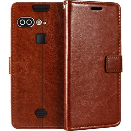 Case For AGM X2 Wallet Premium PU Leather Magnetic Flip Case Cover With Card Holder And Kickstand For AGM X2 SE