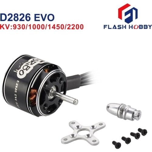 D2826EVO 2826 930KV 1100KV 1450KV 2200KV RC Brushless Motor for UAV Aircraft Multicopters RC Plane Helicopter
