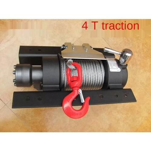 Wrecker hydraulic winch 4 ton winch tractor for agricultural machinery tractor wrecker accessories