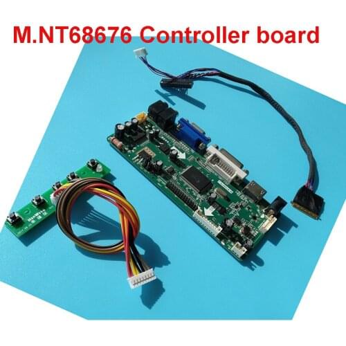 Kit For LTN140AT06 1366X768 LED panel Controller board driver kit LCD HDMI VGA Screen MonitorAudio card DIY