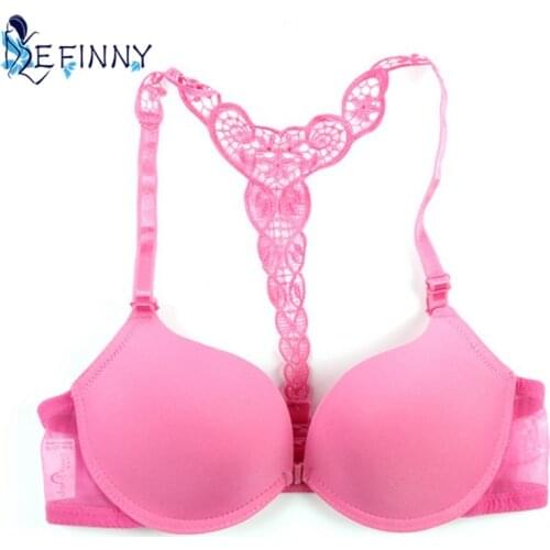 Sexy embroidery set womens lace bra plus bra sizes Sets brief Push Up 32 34 36 B cup Underwear