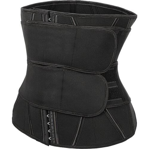 Waist trainer Corset Slimming Belt Sauna Sweat Faja tummy Shaper Trimmer Straps Modeling Shapewear body binders shaper girdle