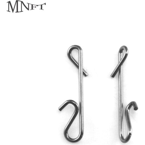 MNFT 300Pcs/Pack Braid Knotless Connector Fishing Line Wire Connector Barrel Swivel Kit