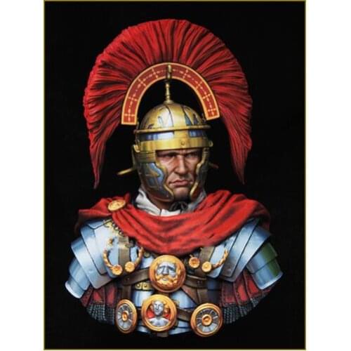 New Unassembled 1/10 ROMAN ancient red coat soldier Resin Kit DIY Toys Unpainted resin model