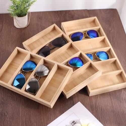 Sunglasses Glasses Retail Shop Jewelry Display Stand Storage Box Case Tray Sunglasses Eye wear Display Tray Case Stand hot sale