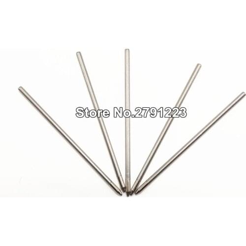 100pcs/lot metal Ball Pen refill 67.2mm length Writing Lead size 1.0mm Custom size available Stationery office Accessories