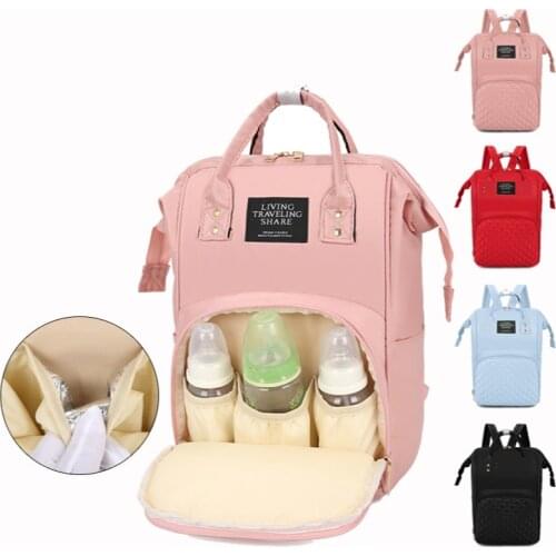 Mummy Bag Mother-baby Bag Backpack Large-capacity Handbag Portable Out Insulation Back Milk Bag Diaper Bags