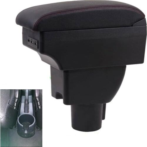 For kia picanto Armrest Box Universal Car Central Armrest Storage Box modification accessories