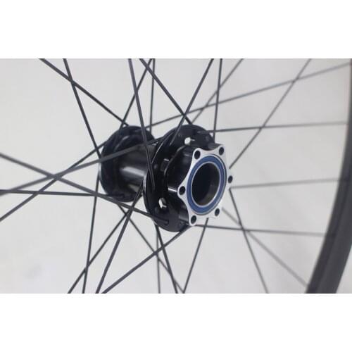 29er MTB XC front lefty wheel 30mm hookless 28 holes Powerway left hand disc hub Pillar X-TRA 1420 spokes Internal hidden nipple