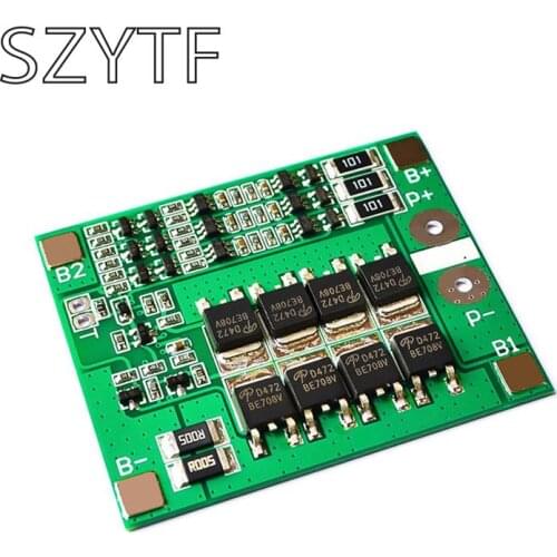 3 strings 12V18650 lithium battery protection board 11.1V 12.6V with balanced 25A overcurrent protection