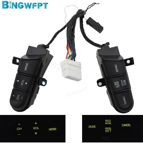 36770SNAA12 36770-SNA-A12 For Honda Civic 2006-2011 Multifunction Steering Wheel Volume Control Button Switch Cruise Control