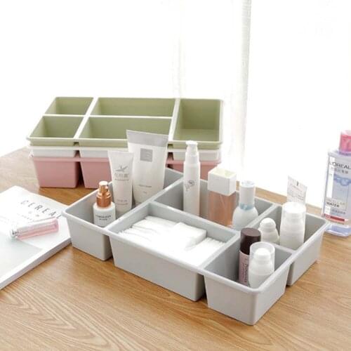 5 GridsMulti Functional Storage Box Drawer Type Underwear Sock Storage Box Plastic Wardrobe Storage Box Jewelry Storage Box