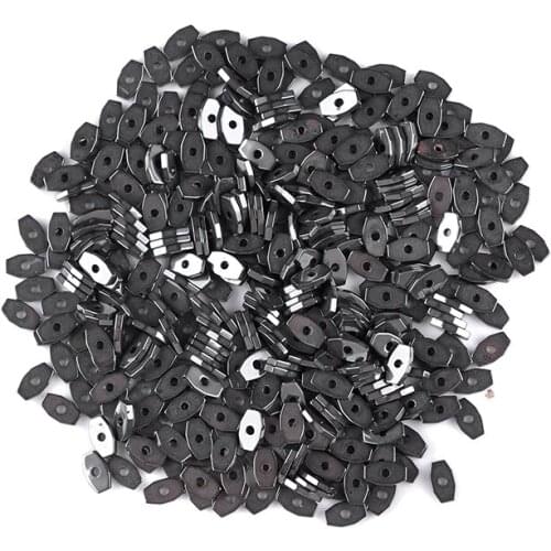 Black Hematite beads Natural Stone 6*1mm 386Pcs Cuboid shape beads Stone for Jewelry bracelet necklace Making DIY Accessories