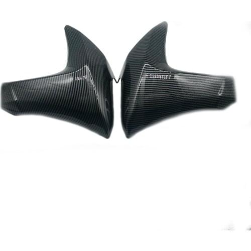 Carbon Fiber Color Paint Side Radiator Covers Fairing Compression Molded For Kawasaki ER 6N ER6N ER-6N 2012 2013 2014 2015 2016