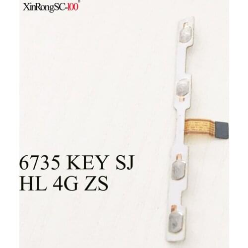 Switch on off Power Volume button Flex cable For 6735 KEY SJ HL 4G ZS tablet conductive flex with sticker