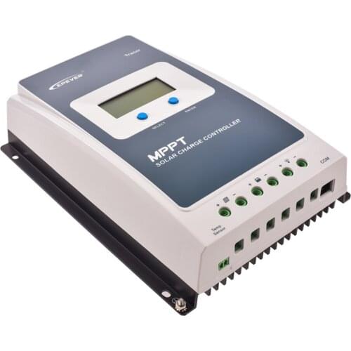 20A 12V/24 100V MPPT solar controller Tracer2210AN with LCD display RS485 remote control in computer for solar battery charger