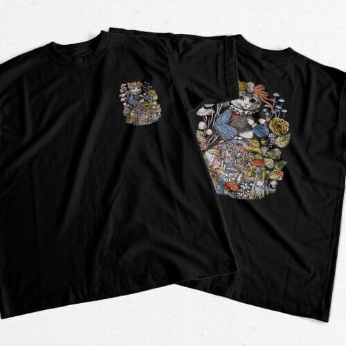 COOLMIND 100% cotton lovely cat print unisex T shirt cool summer big size men cotton men tshirt cool summer t-shirts tee shirts