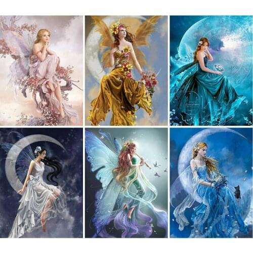 The Princess Painting Diamond Diy Paint Girl Figure Mosaic Jewel Cross Stitch Accessories Wall Decor Adults Arts and Crafts