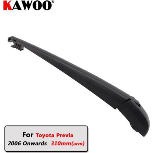 KAWOO Car Rear Wiper Blade Blades Back Window Wipers Arm For Toyota Previa Hatchback (2006 Onwrds) 310mm Windscreen Blade