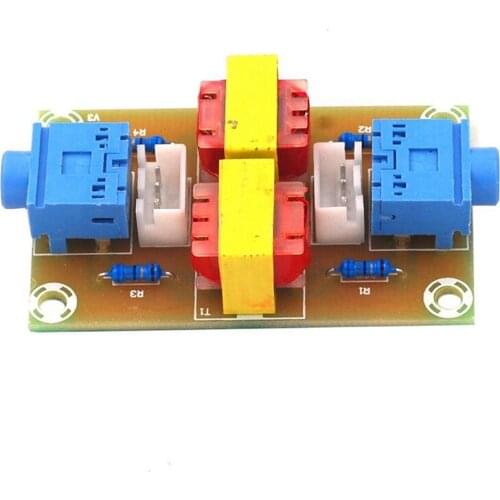Xh-M372 Audio Isolator Vehicle Common Ground Suppression Interference Noise Isolation Module Transformer Coupler