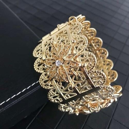 XIN YI Gold Bangles Fashion Jewelry For Women Gold Color Bangles/Bracelets African/India//Middle East Items Wedding Jewelry