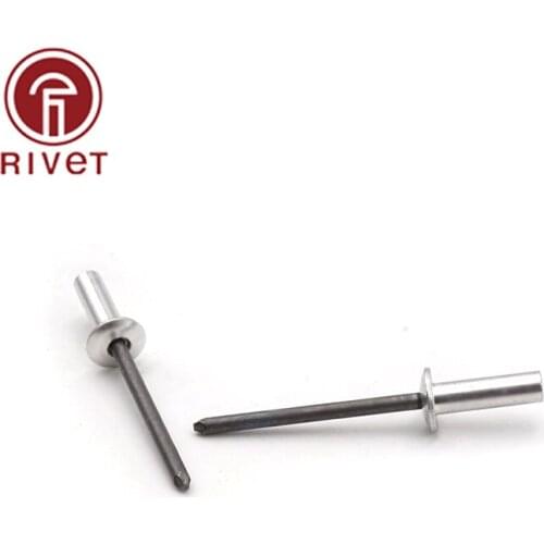 15973 20PCS M3*10/12 M3.2*10/11/13/14/18 Rivets Remaches Aluminum Steel Closed End Blind Rivets Round Dome Head Rivet Fasteners