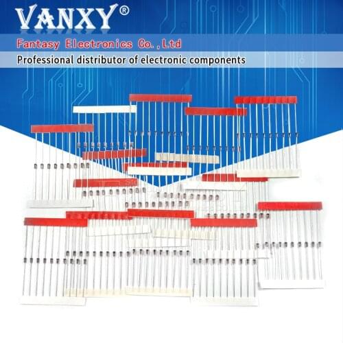 15values*10pcs=150pcs 1W Zener diode kit DO-41 3V-30V component diy kit new and original