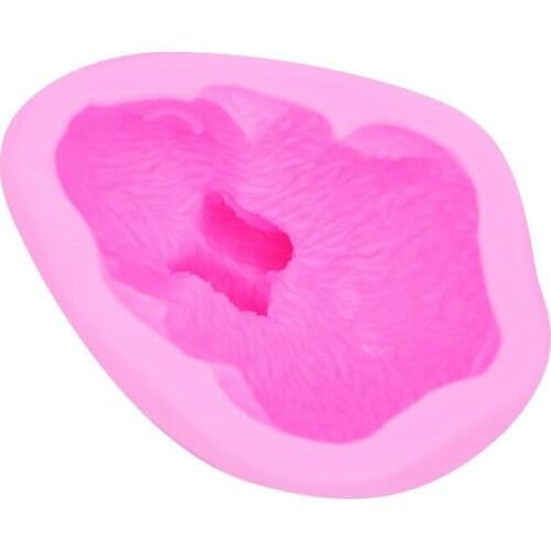 3D Rabbit Fondant Cake Silicone Mold 17-185