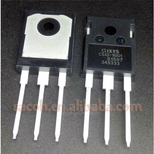 5Pcs CS45-16IO1 or CS45-16IO1R or CS45-12IO1 or CS45-08IO1 TO-247 45A 1600V Phase Control Thyristor