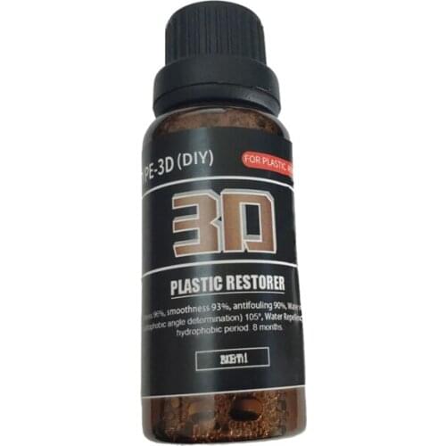 Car Ceramic Coating Agent Kit Plastic Restorer Hydrophobicity Car Paint Hand Coating Wax 3D Crystal Paint Auto Detailing