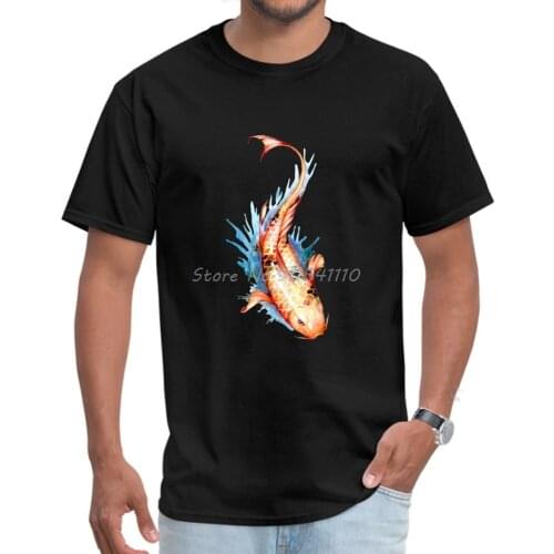 Cheap Men Tops Shirts Koi Personalized Top T-shirts Pure Muscle Tanzania Sleeve Europe T-Shirt Men Cotton Tees Streetwear