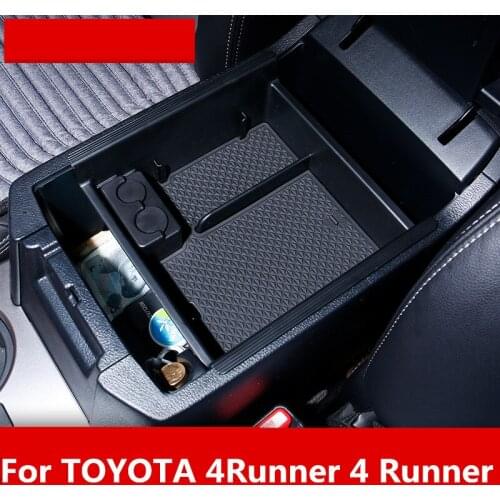 For TOYOTA 4Runner 4 Runner Car armrest box storage box central storage compartment compartment storage box car Accessories
