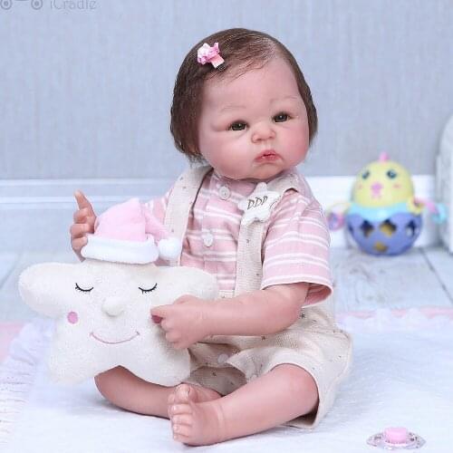 Icradle Boutique doll handmade super realistic silicone reborn baby dolls bebe reborn babies newborn dolls toys children gift