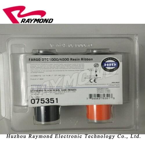 Fargo75351 Black Ribbon Kit work on DTC1250e printer