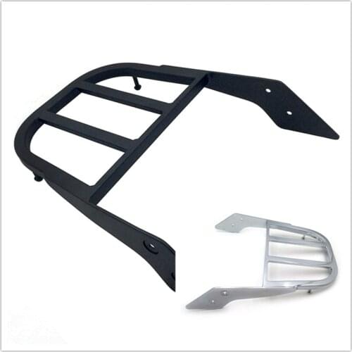 Aftermarket free shipping motorcycle parts Black Sissy Bar Luggage Rack For 03-06 Honda VTX 1300N/R/S 02-08 VTX 1800N/R/S chrome