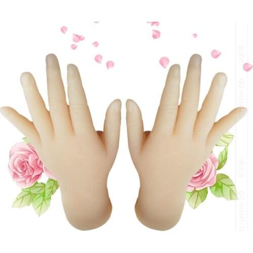 13*5*8cm simulation hand mannequin body mini full glue girl real life inverted hand Masturbation control sex doll 2pc/lot D107
