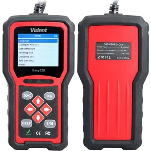 VIDENT iEasy320 OBDII/EOBD CAN Code Reader Ieasy 320 OBD2 Scan Tool