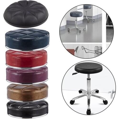 PU Leather Standard Barstool Bar Stool Replacement Seat Cushion Heavy Duty Bar Stool Replacement Seat Top Bar Stool Cushions