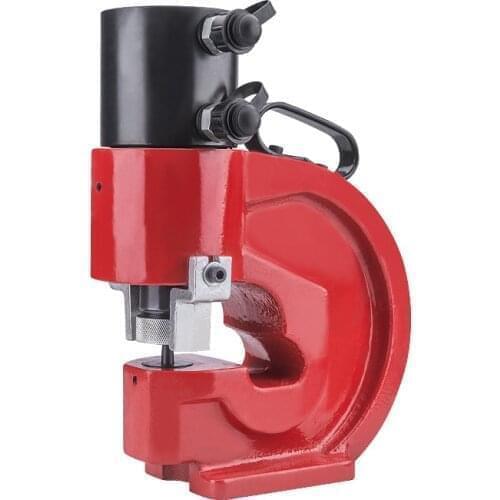 35 ton CH-70 single circuit hydraulic bus row punching machine channel steel angle iron copper flat iron hole puncher