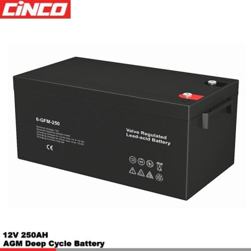 12V 250AH Solar Battery With Cheap Price for home solar power system