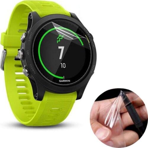 3pcs Soft Clear Protective Film Guard For Garmin Forerunner 935 Fr935 Smart Watch Screen Protector Cover Protection (Not Glass)