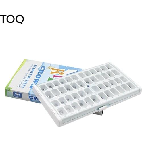 96pcs 48 Pcs Dental Preformed Kid Primary Molar Crown Stainless Steel Temporary Crowns dental tools Orthodontic Customized Crown