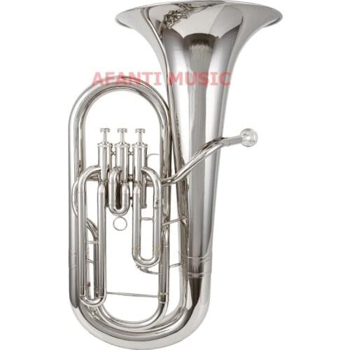 Afanti Music Bb tone / Yellow Brass / Silver Plated Euphonium
