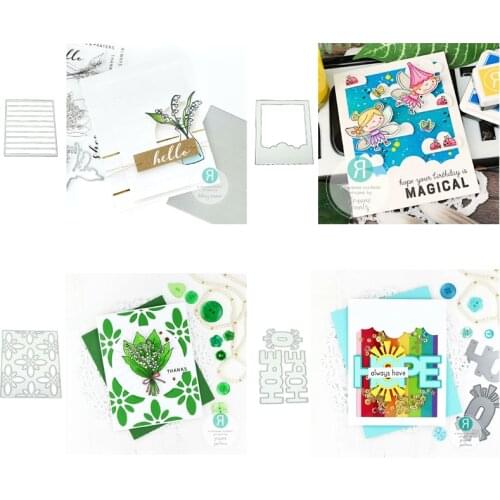 Alphabet Animal Metal Cutting Dies for Scrapbooking Handmade Tools Mold Cut Stencil New 2021 DIY Card Make Mould Model Craft