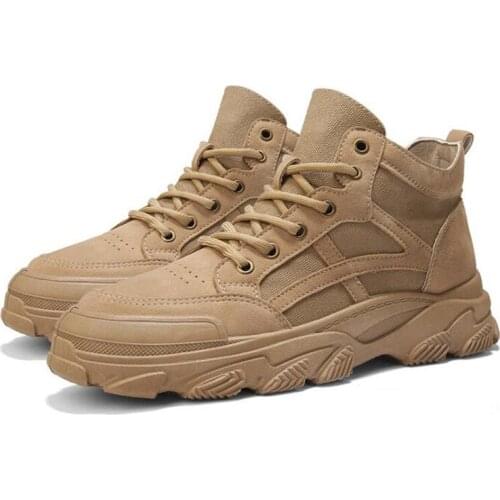 Martin Boots for Men Fashion Boots Martin Unisex Motorcycle boots Casual Shoes waterproof winter platform boots Hiking Shoes