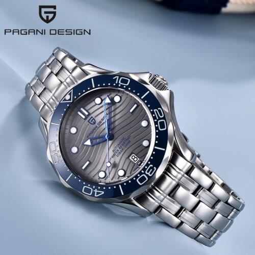 2021 New PAGANI DESIGN Watch Men Brand Luxury Automatic Watches Business Sports Sapphire Crystal Mens Wristwatch Montre Homme