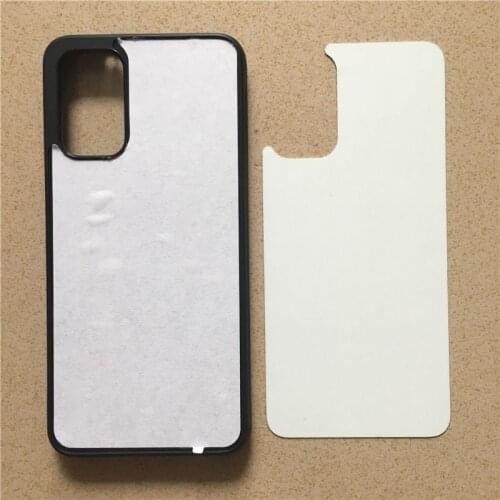 2D Sublimation Case For Xiaomi Mi Redmi Note 7 8 10T Pro 9T 8A 8 A2 lite 9 Power TPU Blank Printed Cover+Aluminum Sheet 10pcs