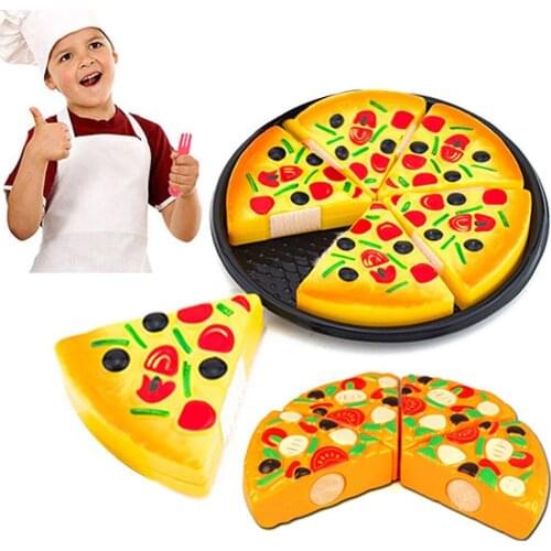 Child Kitchen Simulation Pizza Party Fast Food Slices Cutting Play Food Toy Fast Food Slices Cutting Play Food Toy