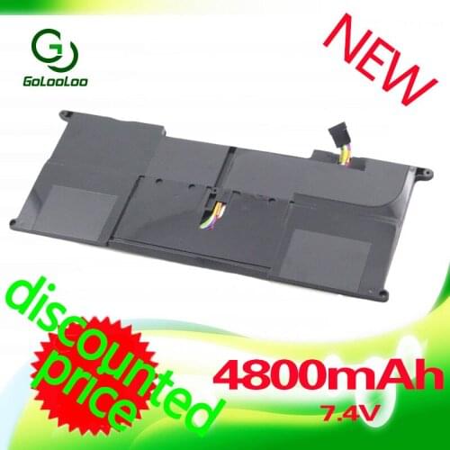 Golooloo 4800MaH 7.4V Laptop Battery for Asus C23-UX21 C23UX21 for Asus UX21 UX21A UX21E Ultrabook Series